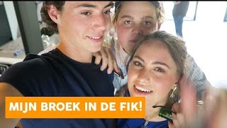 Renesse de film kijken met cast  niekroozen vlog 66 [upl. by Aihsenot309]