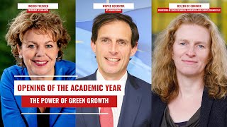 The Power of Green Growth  Livestream Opening of the Academic Year 20242025 [upl. by Notsgnal807]