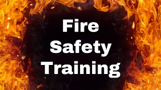 Fire Safety Training ¦ Health and Social Care Training [upl. by Aidole]