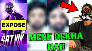 SATVIK EXPOSED 😡 TotalGaming093 ajjubhai Face SEEN by This YouTuber [upl. by Oinigih]