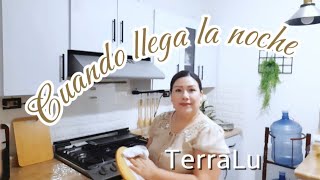 ✅ 🧹Limpieza nocturna cuando llego de trabajar y una cena nada complicada [upl. by Onifled]