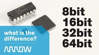 Understanding the differences between 8bit 16bit 32bit and 64bit  Arrow Tech Trivia [upl. by Abra]