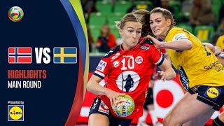 Watch the Lunde Show  Norway vs Sweden  Highlights  MR  Women’s EHF EURO 2022 [upl. by Zeph]