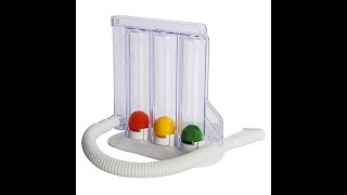 SPIROMETER  INCENTIVE SPIROMETER  APOLLO RESPIRO LUNG EXCERCISER [upl. by Ennoval]