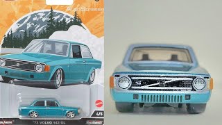 73 Volvo 142 GL Hot Wheels AutoStrasse Series Premium [upl. by Ettesil333]