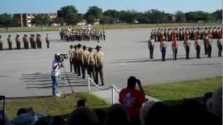 Marine Recruit Graduation Ceremony  Parris Island Oct 12 2012 Part Two [upl. by Strohl468]