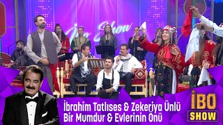 İbrahim Tatlıses amp Zekeriya Ünlü  Bir Mumdur amp Evlerinin Önü Boyalı Direk [upl. by Eetse918]