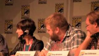 SDCC 10 AMCs The Walking Dead Panel Part 2 [upl. by Billye]