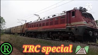 TRC special train track recording car Tirunelveli to shenkottai Section🙋🙏 [upl. by Arutak]