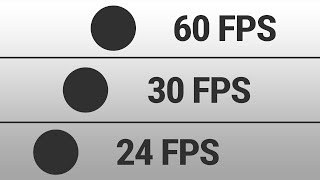 24 FPS vs 30 FPS vs 60 FPS comparison [upl. by Annadal]