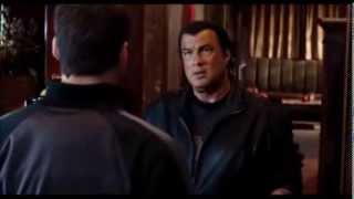 Steven Seagal  Fight scene Driven to Kill Bar [upl. by Shurwood]