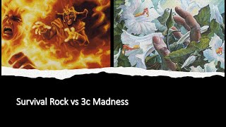 Premodern League 1403 Round 1  Survival Rock vs 3c Madness  101424 [upl. by Enoed]