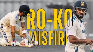 RoKo Misfire…again  IND vs NZ 3rd Test Day 1 Review  AakashVani [upl. by Eenert290]