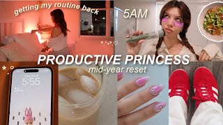 midyear MOTIVATION ⋆౨ৎ˚⟡˖ ࣪ 5AM days amp getting my routine back for the rest of the year [upl. by Athelstan998]