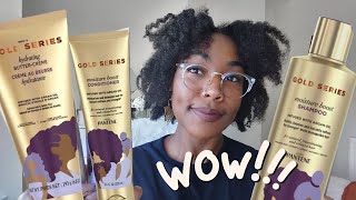 I Tried PANTENE GOLD SERIES On NATURAL 4C HAIR You Will NOT BELIEVE MY RESULTS Pantene Review 2021 [upl. by Ellan703]