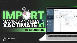 ❌ How to Import Macros and Files in Xactimate X1 in Seconds ⏰ [upl. by Fe]