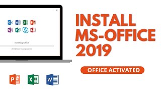 How to Download and Install Microsoft Office 2019 on Windows 1011 for Free  Guide for 2025 [upl. by Christean222]