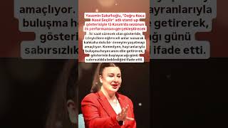 YASEMİN SAKALLIOĞLU DOĞRU KOCA NASIL SEÇİLİRİR GÖSTERİSİYLE İZLEYİCİ KARŞISINA ÇIKIYOR [upl. by Nellaf]