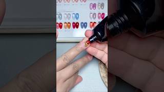 Poly gel nail art feedshorts viralvideo trending makeup [upl. by Artened]