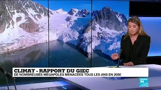 Rapport du Giec  le changement climatique pèse lourd sur les océans et les glaces [upl. by Abrahams440]