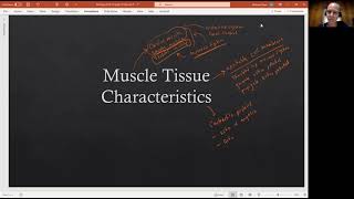 Biology 2010 Chapter 10 Skeletal Muscle Tissue Characteristics Video 1 [upl. by Ahsinev588]