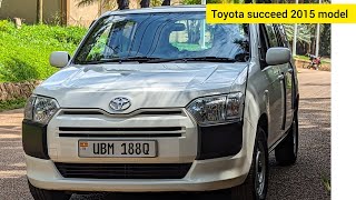 Toyota Succeed probox 2015 model price in Kampala Uganda [upl. by Ekyt]