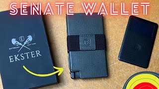 Ekster Senate Cardholder  Juniper Green  Ekster RFID EDC Wallet [upl. by Uel]