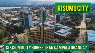 KISUMU CITY Downtown Kenyas 3rd Largest City bigger than KAMPALAUgandas Capital [upl. by Gobert]