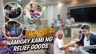 NAMIGAY KAMI NG RELIEF GOODS SA MGA NASALANTA NG BAGYO [upl. by Aldercy]