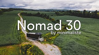 NOMAD 30ft 4 seasons travel trailer video tour [upl. by Ahseiyn375]