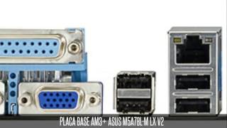 PLACA BASE AM3 ASUS M5A78LM LX V2 [upl. by Aicilaanna]