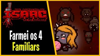 FARMEI TODOS OS FAMILIARS DA LILITH  The Binding of Isaac Repentance  1067 PTBR [upl. by Astera343]