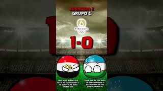 UZBEKISTÁN en el Torneo de Futbol Masculino JUEGOS OLIMPICOS  PARÍS 2024 countryball [upl. by Kcirdnek]