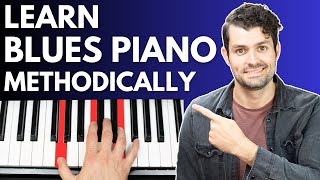 Blues Piano for Beginners  In 5 Stages 📈🎹 [upl. by Gnirps]