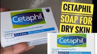 Cetaphil Cleansing amp Moisturizing soap Doctor Recommended Soap  review cetaphil soap [upl. by Alleb]