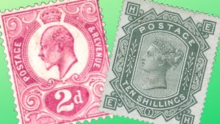 MOST VALUABLE BRITISH STAMPS [upl. by Dalpe522]