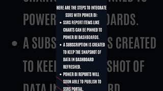 How can you assign SSRS with Power BI shorts [upl. by Battat879]