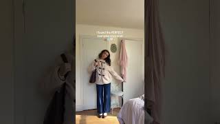 🎀🧸teddy bear coat outfitideas winter [upl. by Jackelyn]