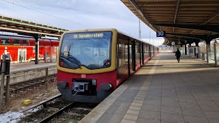 SBahn Berlin  Mitfahrt in der S1 von Oranienburg bis Berlin Spindlersfeld in der BR 482 4678 [upl. by Lurleen]