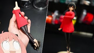 【DIY】 Yor Forger ❤️ Spy x Family  Sculpting Anime Clay Art Figure [upl. by Tarra]