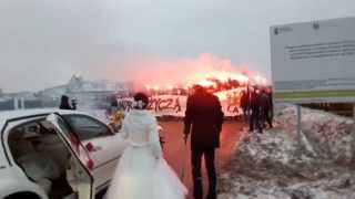 Brama weselna Morsów dla Artura Jędrzejczyka wychowanka Igloopolu Dębica oraz Reprezentanta Polski [upl. by Helsie]