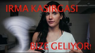 IRMA KASIRGASI USTUMUZE GELIYOR  Okulum bosaltildi Bir Eckerd Partisi Kasirgaya Hazirlik [upl. by Ydoj]