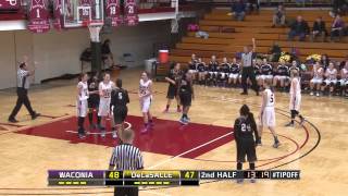 High School Girls Basketball Waconia vs DeLaSalle [upl. by Naloj]