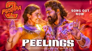 Pushpa 2 Song  Peelings  Allu Arjun  Rashmika Mandanna  Pushpa 2 Peelings Song  New Songs [upl. by Ahsennod]