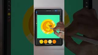 This turned out AMAZING 💰🤯 digitalillustration procreate adobeillustrator animation [upl. by Rafaelita]