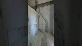 Statuario marble in master bathroom marbledesign [upl. by Goldman960]