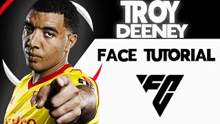 EAFC 25 How To Create TROY DEENEY Face Advanced Sculpt Tutorial [upl. by Haymo]