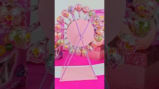 DIY Zollipop Ferris Wheel🍭🎡dollargeneral ferriswheel crafts zerosugar zollicandy zollipops [upl. by Eardnaed]