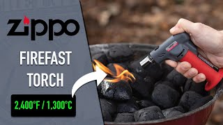 Zippo Firefast Torch  Zippo Butane Torch Review [upl. by Stephi]