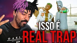 REACT 🇧🇷 KYAN  TRAP DE GRINGO Feat Yunk Vino Video Oficial Minha reação  Análise mi reaccion [upl. by Sualocin]